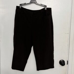 Apostraphe Petitie Y2K Minimalist Capri Corpcore Business Casual Retro 12P Pants